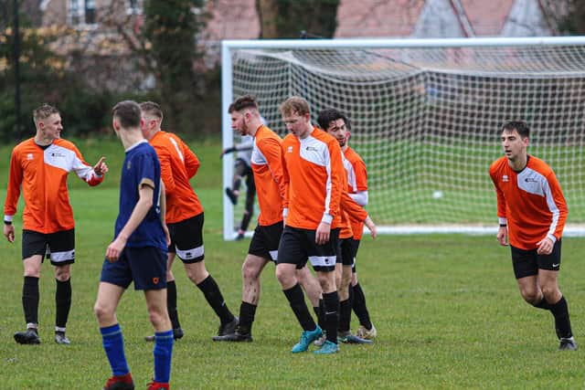 Football action at the University of Chichester / Picture: Jordan Colborne