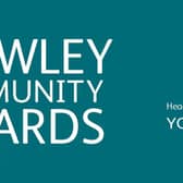 Crawley Community Awards have been postponed