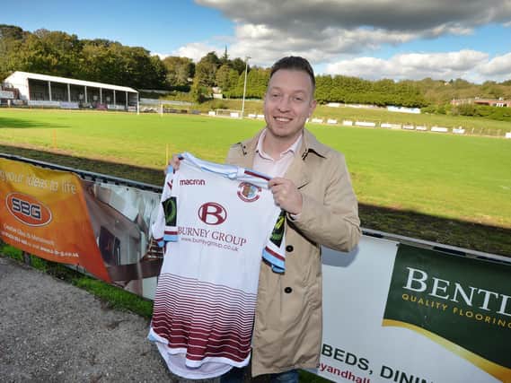Billy Wood was announced as Hastings United's new CEO in October 2019. Photo by Justin Lycett.