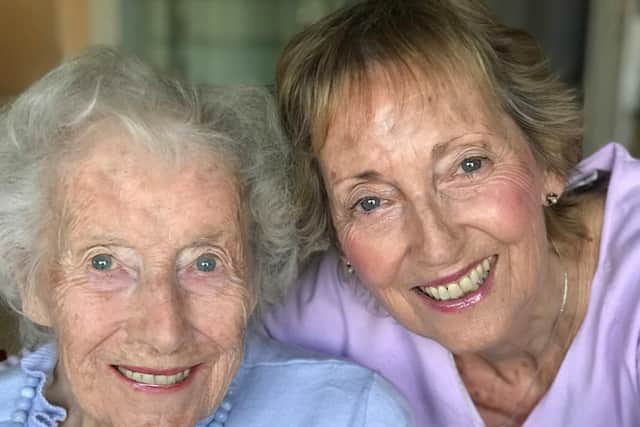 Dame Vera Lynn with her daughter, Virginia Lewis-Jones