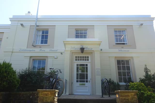 Manor House in Church Street, Littlehampton, will be closed to the public until further notice