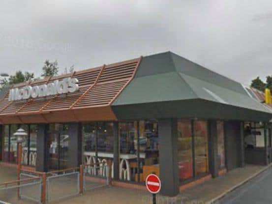 Mcdonald's in Terminus Road, Chichester. Photo: Google Street View