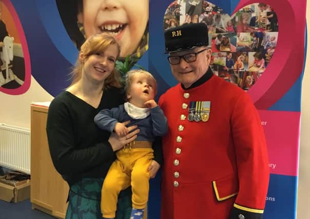 Colin with Emily and her son Arthur, who were attending their Music Therapy session