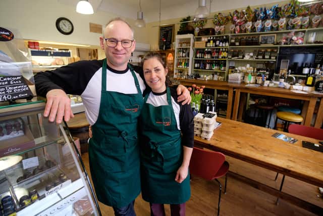 Cinzia Long and James MacNay at Cuculo in Heathfield. Picture: Peter Cripps