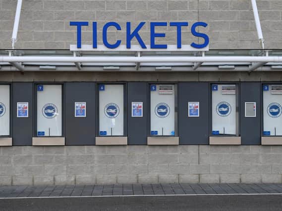 Closed for business at present - with no prospect of Brighton playing in the next few weeks / Picture: Getty