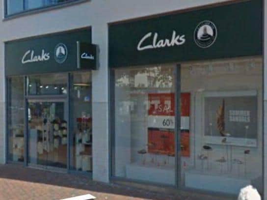Clarkshas stores across Sussex including in; Chichester;Bognor Regis;Worthing; Crawley; Horsham; Eastbourne (pictured); Brighton; Hove; Uckfield and Lewes. Photo: Google Street View