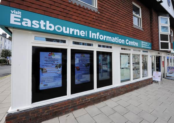 Eastbourne Tourist Information Centre (Photo by Jon Rigby) SUS-201203-093228008