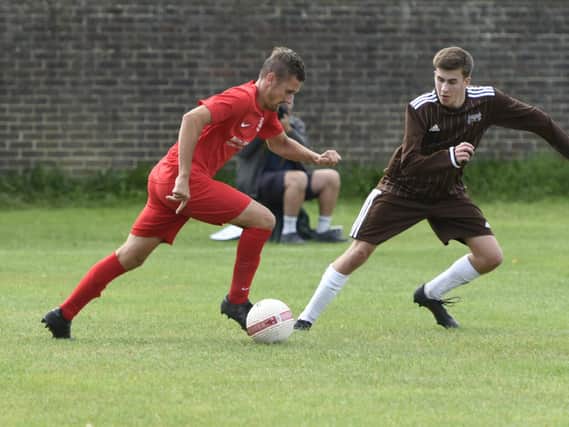Alex Barnes was the goal hero against Worthing / Picture: Liz Pearce