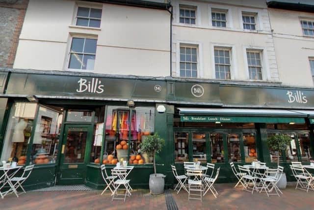 Bill's started in Lewes, East Sussex. Image by Google