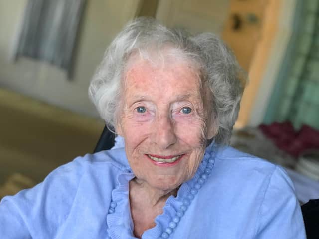 Dame Vera Lynn at 103. Pic by Susan Fleet
