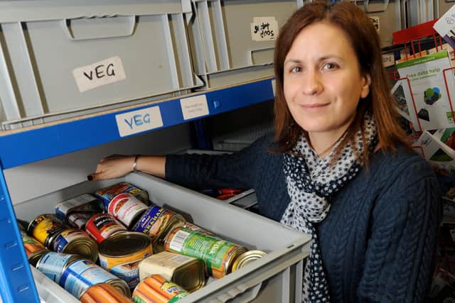 Natalie Williams, community engagement manager at King's Church, where the foodbank is housed. SUS-151118-091319001