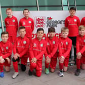 Roffey Robins Atletico under-11s enjoyed a once in a lifetime trip to St George's Park. Picture courtesy of Ricardo Moratalla