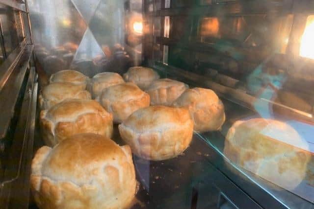 The Crown Inn's homecooked pies