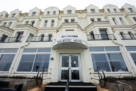 Majestic Hotel in Eastbourne (Photo by Jon Rigby) SUS-200319-111104008
