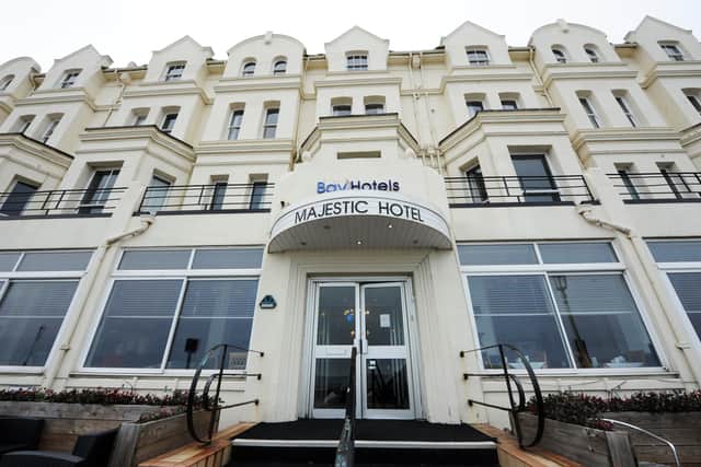 Majestic Hotel in Eastbourne (Photo by Jon Rigby) SUS-200319-111104008