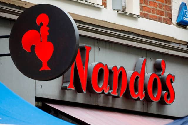 Nando's has 422 sites across the UK, including seven in Sussex Chichester,Crawley,Horsham,Eastbourne,Brighton (two) and Hove. Photo: TOLGA AKMEN/AFP via Getty Images