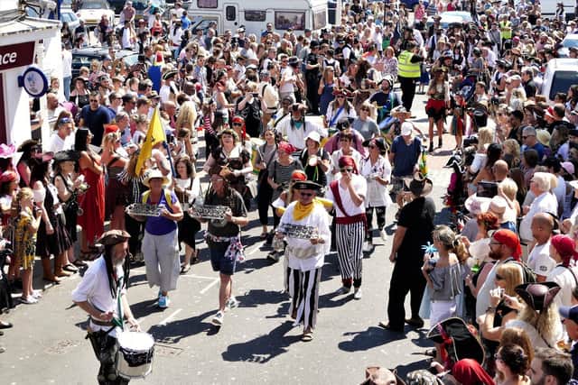 Hastings Pirate Day 2018. Photo by Sid Saunders