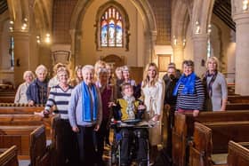 The Mothers’ Union West Tarring branch with Katherine Jenkins at St Andrew's Church