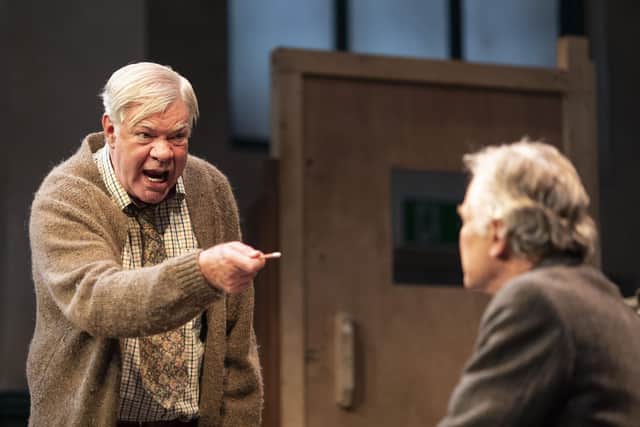 Matthew Kelly and David Yelland in The Habit of Art. Photo by Helen Maybanks