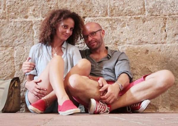 Portslade couple and founders of A Room in the Garden, Ivana Cavallo, 42, & Lukas Brzozowski, 44