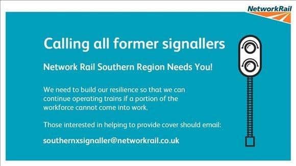 Network Rail appeal for former signallers to return