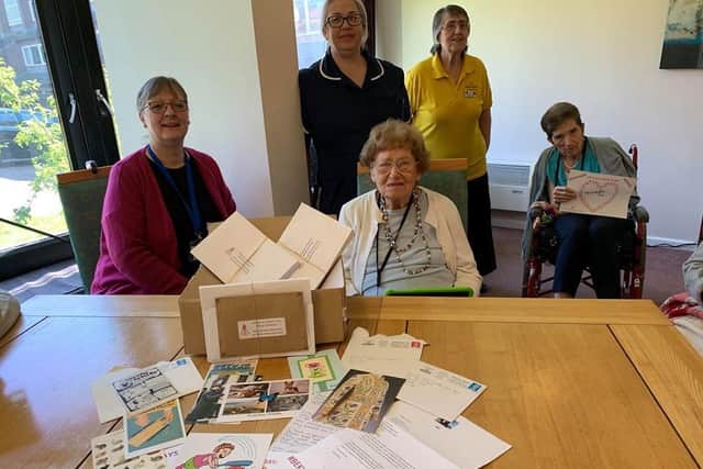 Residents at Marriott and Lodge care home enjoyed reading their letters