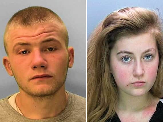 Kieron White and Emily Besant. Picture: Sussex Police