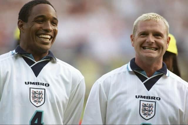 Paul Ince and Paul Gascoigne were key midfielders for England during Euro 96
