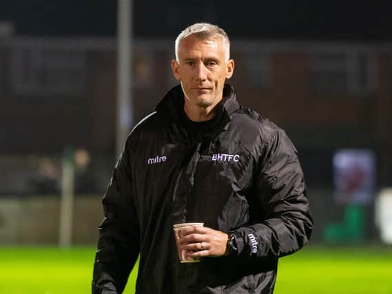 Burgess Hill manager Jay Lovett / Picture: Chris Neal