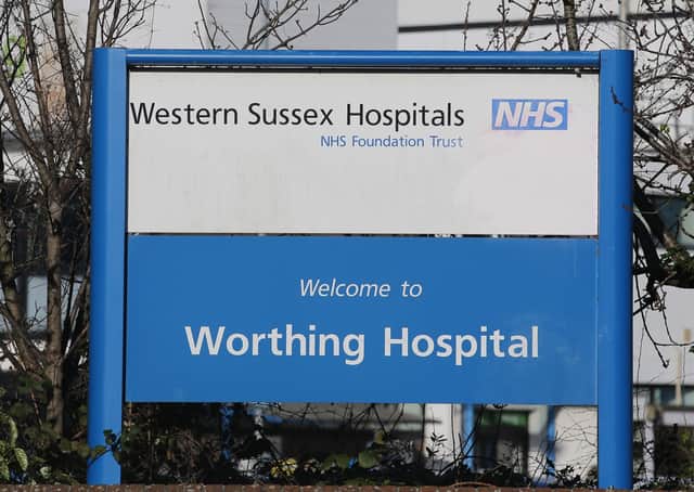 Worthing Hospital, part of Western Sussex Hospitals NHS Foundation Trust