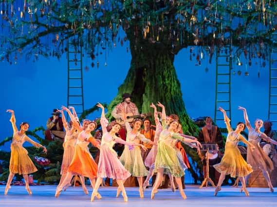 Dancers of The Royal Ballet in Act II of The Winters Tale  ROH Johan Persson, 2014