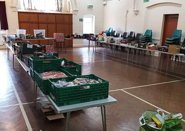 The foodbank is set to reopen