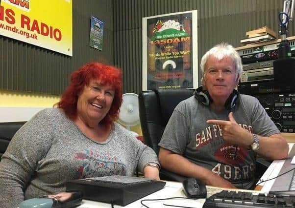 Paul and Cathy from Mid Downs Hospital Radio SUS-200104-110941001
