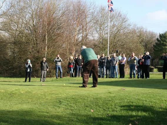 A recent event at Piltdown, which is one of the courses to have had championships called off by England Golf