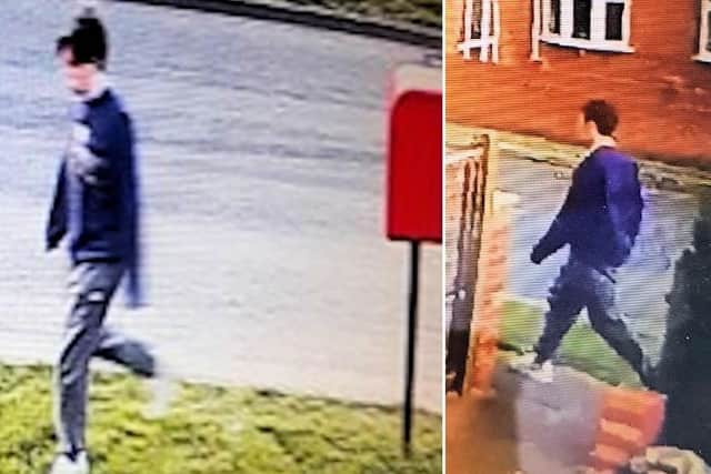 CCTV footage of Owen Harding before he went missing. Picture: Sussex Police