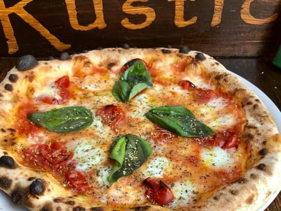 Neapolitan street food including pizza is on the menu