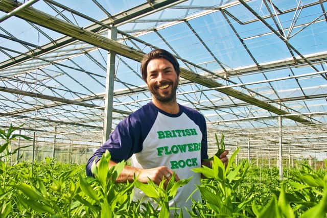 Ben Cross from Crosslands Flower Nursery