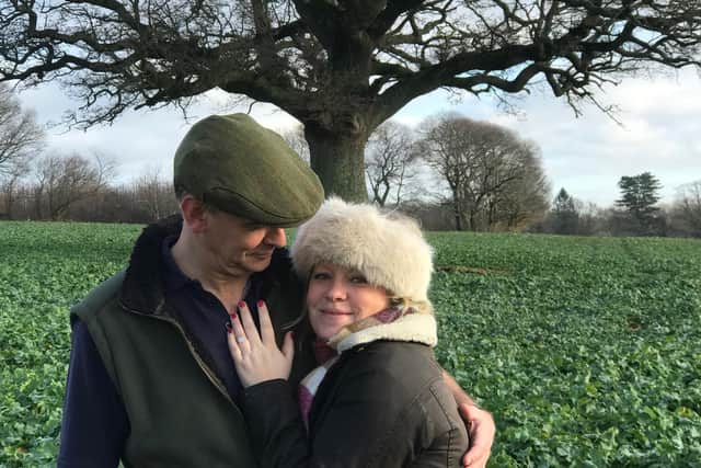 Lucy Tinkler was due to marry James Clare in June at Fitzleroi Barn in Fittleworth after they got engaged last Christmas