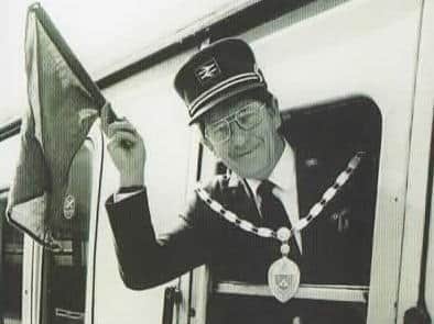 Tony, who served as Mayor of Littlehampton, was also a train conductor