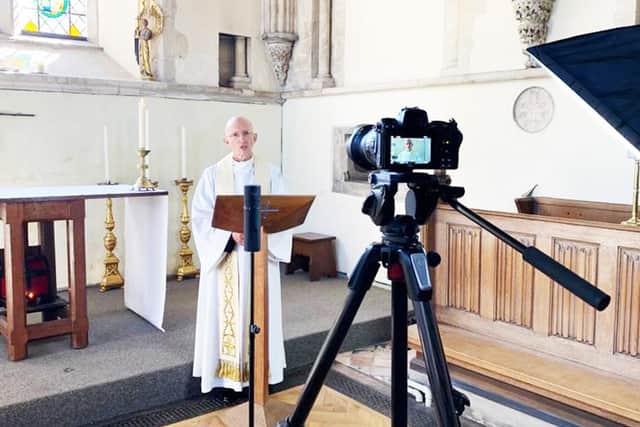 The Bishop of Chichester is set to host a virtual Easter Sunday service