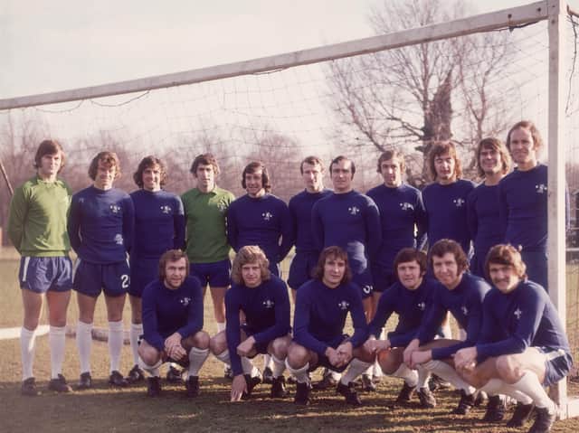Bonetti and his Chelsea team-mates, pictured in the 1972-73 season / Picture: Getty