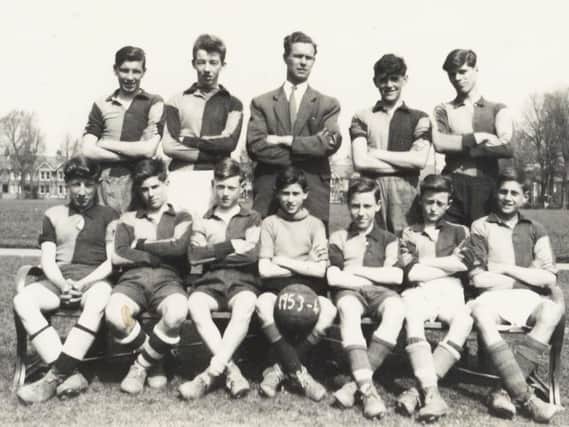 St. Mary's RC football team during the 1953-54 season
