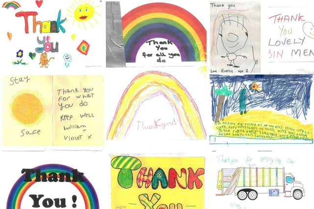 Messages of thanks to Eastbourne waste crews