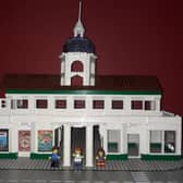 The Dome cinema - recreated in Lego
