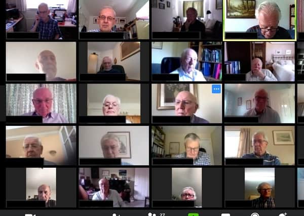 Horsham Arun Probus Club members are using social media platforms including Zoom to stay in touch SUS-200420-153755001