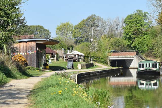 The Canal Centre in Loxwood on a lovely day last year as boat trip gets underway. Picture: Dave Verrall