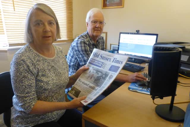 Glynis and Peter Hargreaves are spearheading the ‘Talking Middy’ initiative