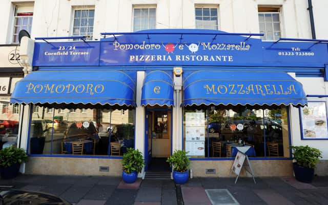 Pomodoro e Mozarella Restaurant in Eastbourne (Photo by Jon Rigby) SUS-170106-141026003