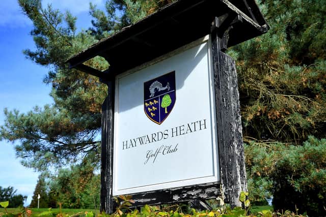 Haywards Heath Golf Club. Picture: Steve Robards