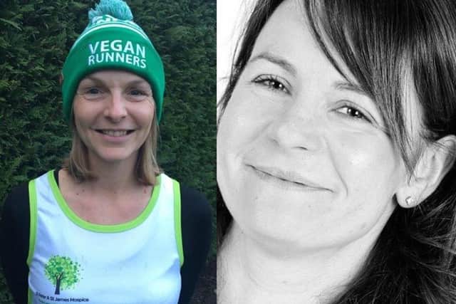 Emily Krombas has set herself the challenge of running a marathon in her garden in memory of her friend, Heidi Simpson, who tragically died of cancer in 2016